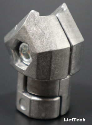 アルミ 45 度パイプ合同フィッティング 産業フレーム 0.052kg / pcs