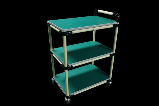 60kg パイプワークベンチ シルバーパネルボード トロッリー 高利用率